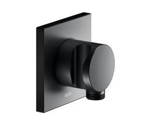 Keuco IXMO presa d'acqua con supporto, 59592370002, IXMO nero opaco [Rubinetteria Bagno > Prese d‘Acqua]