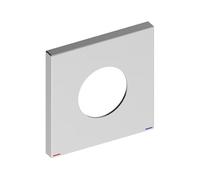 Keuco IXMO rosetta a parete per miscelatore monocomando, squadrata, 59551010092, IXMO cromo [Rubinetteria Bagno > Accessori di Montaggio per Rubinetteria Bagno]