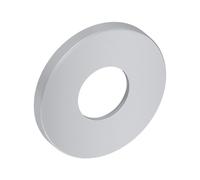 Keuco IXMO rosetta a parete per valvola di arresto e deviatrice, rotonda, 59556170091, IXMO alluminio [Rubinetteria Bagno > Accessori di Montaggio per Rubinetteria Bagno]