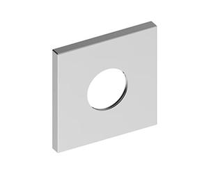 Keuco IXMO rosetta a parete per valvola di arresto e deviatrice, squadrata, 59556010092, IXMO cromo [Rubinetteria Bagno > Accessori di Montaggio per Rubinetteria Bagno]