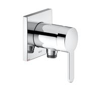 KEUCO Miscelatore monocomando doccia IXMO Solo 59552 incasso con attacco tubo flessibile cromato