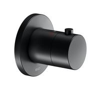 KEUCO IXMO Mitigeur thermostatique encastré, rosace ronde, 59553370001, 59553370001, Colorazione: Nero opaco