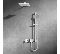 Keuco IXMO sistema doccia, miscelatore monocomando, 59651010602, IXMO cromo [Rubinetteria Bagno > Sistemi Doccia da Incasso]