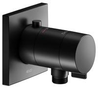 Keuco IXMO Solo rubinetto per doccia da incasso con termostato nero 59554370002