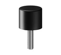 KEUCO Limiteur de température pour mitigeur de douche thermostatique encastré avec raccord de flexible, 59554371000, 59554371000, Colorazione: Nero opaco