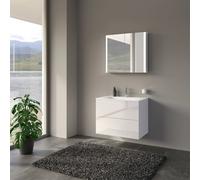 Keuco Paris mobile con lavabo, con armadietto a specchio, 111503960005, Paris [Mobili da Bagno > Set Mobili da Bagno]