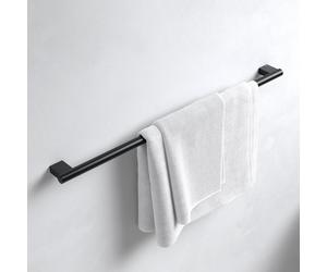 Keuco Plan Black Selection barra portasciugamani, 14901370800, Plan Black Selection nero opaco [Accessori Bagno > Portasciugamani]