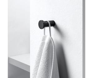 Keuco Plan Black Selection gancio portasciugamani, 14916370000, Plan Black Selection nero opaco [Accessori Bagno > Portasciugamani]
