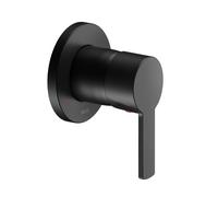 KEUCO PLAN blue Mitigeur monocommandé encastré, rosace ronde, 53951370001, 53951370001, Colorazione: Nero opaco