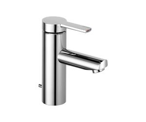 KEUCO PLAN blue Mitigeur monocommandé pour lavabo 90, avec garniture d'écoulement, saillie 107mm, 53902010000, 53902010000, Colorazione: Cromato