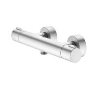 KEUCO PLAN blue Mitigeur thermostatique pour douche, montage mural apparent, 53926171001, 53926171001, Colorazione: finitura alluminio