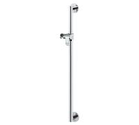 Keuco Plan Care asta doccia 34912, completa di scivolo doccia, 982mm, Colorazione: Alluminio argento-anodato/cromato