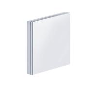 KEUCO PLAN Care plaque de recouvrement, pour poignées d'appui rabattables, 34902170000, 34902170000, Colorazione: Alluminio argento-anodato/cromato