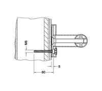 KEUCO PLAN Care Set de fixation 7, 3xvis à tête cylindrique, 34993000200, 34993000200