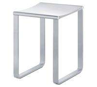 KEUCO PLAN Care tabouret, jusqu'à 100 kg, plastique Assise, 14982010038, 14982010038, Colorazione: cromato/grigio chiaro