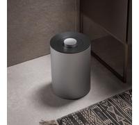 Keuco Plan cestino portarifiuti, 04989170037, Plan alluminio opaco/grigio nero [Accessori Bagno > Cestini Portarifiuti]