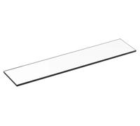 Piastra di vetro Keuco Plan Cristallin14910, smerigliata in basso, senza bordo verde, 550x120mm