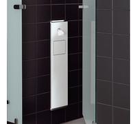 Dispenser Carta Asciugamani Keuco Plan Integral 176x775x143mm Destro Cromo Bianco