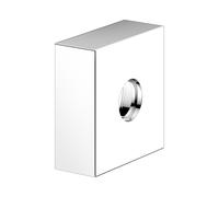 KEUCO rosace de prolongation pour raccords G 1/2 UP, forme de rosace carrée, 59545010282, 59545010282, Colorazione: Cromato