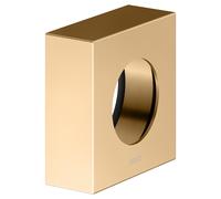 KEUCO rosace de prolongation pour vannes encastrées, forme de rosace carrée, 59551250282, 59551250282, Colorazione: ottone spazzolato