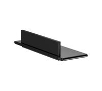 Keuco Rose griglia rettangolare alta per doccia 32,8 cm, con spatole, nero
