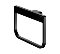 Keuco Rose Portasalviette ad anello 24 cm, chiuso, senza foro, metallo nero