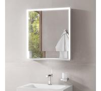 KEUCO Royal Lumos armoire de toilette murale 1 porte, porte courte, étagère ouverte, charnières à droite, 650mm, 14301171101, 14301171101, Versione: senza controllo Dali