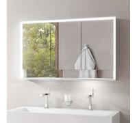 KEUCO Royal Lumos armoire de toilette murale 3 portes, porte courte, étagère ouverte, 1200mm, 14305171301, 14305171301, Versione: senza controllo Dali