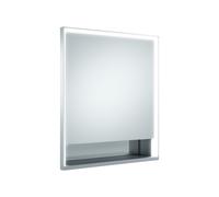 KEUCO Royal Lumos armoire de toilette encastrable 1 porte, porte courte, avec miroir chauffant, charnières à droite, 650mm, 14311171105, 14311171105, Versione: con controllo Dali
