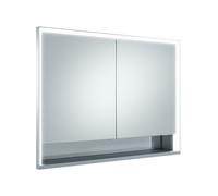 KEUCO Royal Lumos armoire de toilette encastrable 2 portes, porte courte, avec miroir chauffant, 1000mm, 14314171305, 14314171305, Versione: con controllo Dali