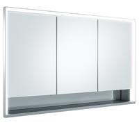 KEUCO Royal Lumos armoire de toilette encastrable 3 portes, porte courte, avec miroir chauffant, 1200mm, 14335171304, 14335171304, Versione: senza controllo Dali