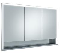 Mobile a specchio Keuco Royal Lumos da incasso con illuminazione a LED e 3 ante
