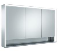 KEUCO Royal Lumos armoire de toilette murale 3 portes, porte courte, avec miroir chauffant, 1200mm, 14305171304, 14305171304, Versione: senza controllo Dali