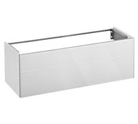 KEUCO ROYAL REFLEX meuble sous-lavabo, 1 tiroir frontal, 1296x450x487mm, 34080110000, 34080110000, Corpo/Fronte: Laccato antracite seta opaco/vetro antracite
