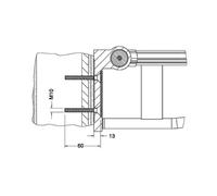 Keuco set di fissaggio n. 8, 34994000200, Universal [Accessori Bagno > Ricambi per Accessori Bagno]