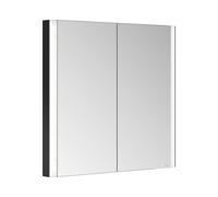 KEUCO SOMARIS Armoires de toilette encastrées dans le mur 2 portes, 800mm, 14512372100, 14512372100, Colorazione: Nero opaco