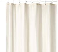 Keuco Tenda da Doccia Tinta Unita, Lunghezza, Larghezza, Colore Ecru, Acciaio Inossidabile, Largeur 200 cm