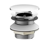 KEUCO Vanne à tige, ronde, 59904010000, 59904010000, Colorazione: Cromato