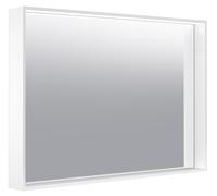 Keuco X-Line specchio luminoso 33297, colore della luce 2700-6500 Kelvin, 1000 x 700 x 700 x 105 mm, Colorazione: acciaio inox