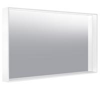 Keuco X-Line specchio luminoso 33297, colore della luce 2700-6500 Kelvin, 1200 x 700 x 700 x 105 mm, Colorazione: acciaio inox