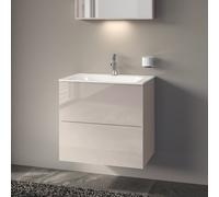 Keuco X-Line mobile sottolavabo, 2 scomparti estraibili, 33153180000, X-Line [Mobili da Bagno > Mobili Lavabo]