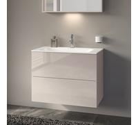 Keuco X-Line mobile sottolavabo, 2 scomparti estraibili, 33163180000, X-Line [Mobili da Bagno > Mobili Lavabo]