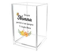 kEUkunHA Festa Dei Nonni Idee Regalo Natale Regali Regalo Nonna Valentino Pasqua Halloween Grazie Compleanno Festa Della Donna San Anniversario Regali Idee Portapenne Originali per La Migliore Nonna