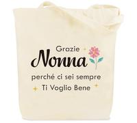 kEUkunHA Festa Dei Nonni Idee Regalo Natale Regali Regalo Nonnavalentino Pasqua Compleanno Grazie Halloween Festa Della Donna San Anniversario Regali Idee Tote Bage Originali per La Migliore Nonna