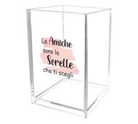 kEUkunHA Regalo Amica Natale Regali Fine Anno Laurea Compleanno Grazie Valentino Halloween Regalo Festa Della Mamma Festa Della Donna San Pasqua Regali Idee Portapenne Originali per Migliore Amica