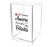 kEUkunHA Regalo Maestre Fine Anno Grazie Regali Fine Anno Regali per Maturità Regalo Natale Laurea Valentino Pasqua Halloween Compleanno Idee Portapenne Originali per Migliore Maestre