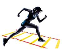 KEuLen Scala di Agilità, Scala Agilità, Attrezzatura Regolabile for l'allenamento di agilità e velocità nel Football Americano(6m)