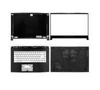 KEUQIXMR Nuovo Compatibile for GF65 GF65VR MS-16W1 MS-16W2 9SD LCD del Computer Portatile della Copertura Posteriore Lunetta Anteriore Palmrest Fondo Cerniera Coperchio Top Case(A B C D Cover)