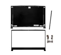 KEUQIXMR Nuovo Compatibile for GF65 GF65VR MS-16W1 MS-16W2 9SD LCD del Computer Portatile della Copertura Posteriore Lunetta Anteriore Palmrest Fondo Cerniera Coperchio Top Case(A B H H-Cover)