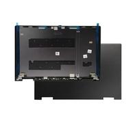 KEUQIXMR Nuovo Compatibile for Lenovo Yoga C740-14IML C740-14 Coperchio Posteriore LCD della Copertura 5CB0U43994 5CB0U43995(Black)